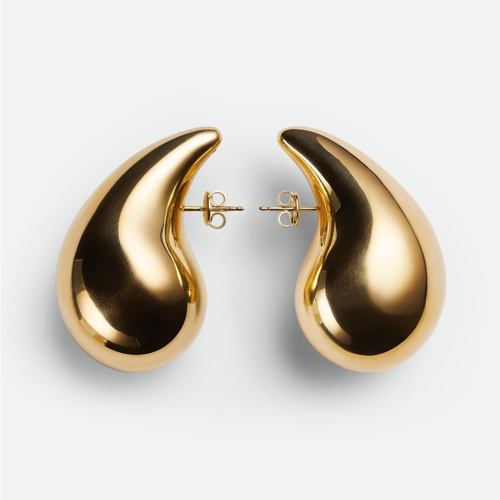 Gold Teardrop Earrings
